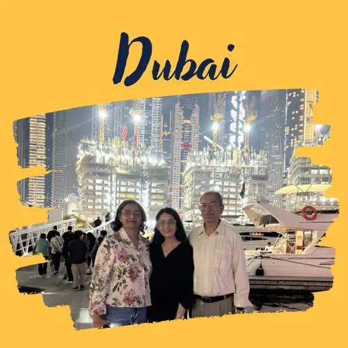 Memorable tour of Dubai, arranged by Yuven Travel...